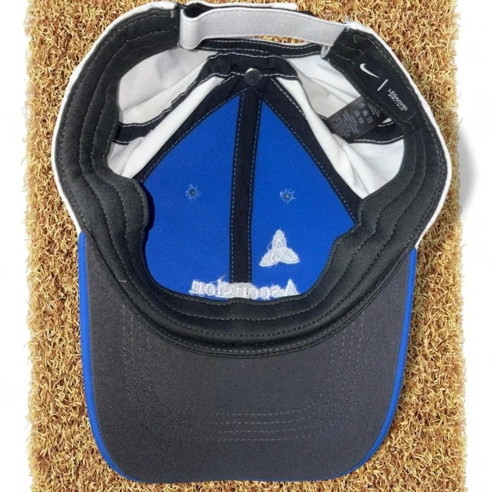 Ascension St Vincent Nike blue and white golf hat #golf #golfwear